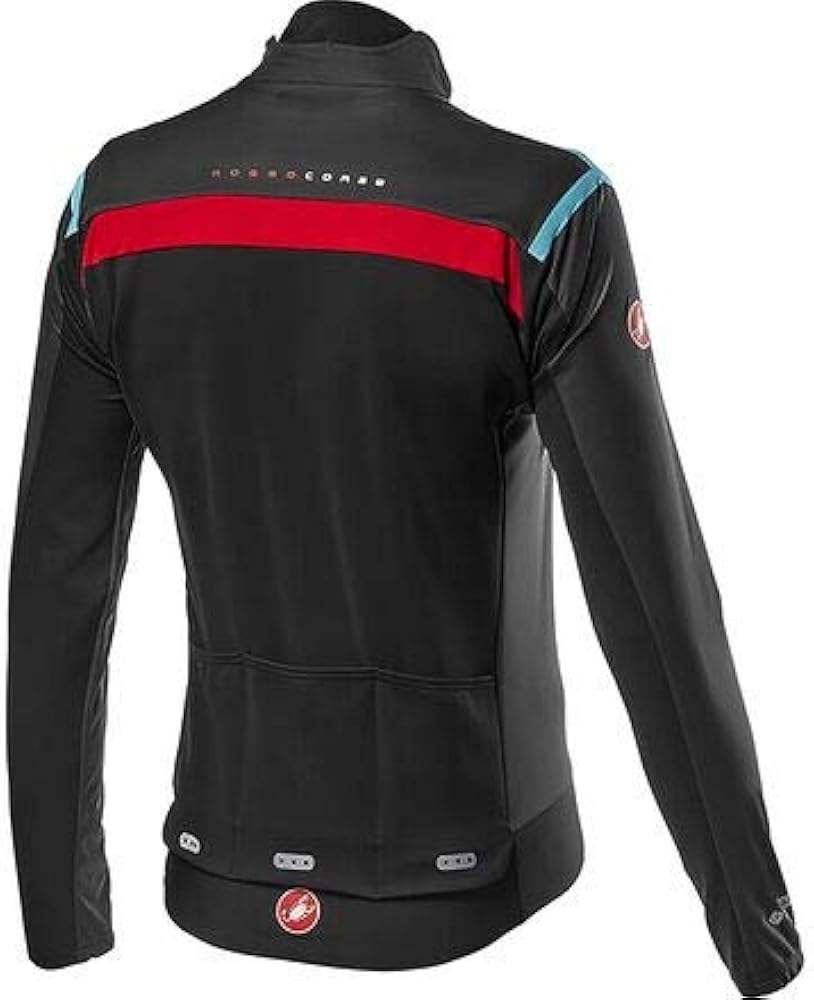 Castelli Alpha RoS 2 Light Jacket in Light Black⁄White⁄Black
